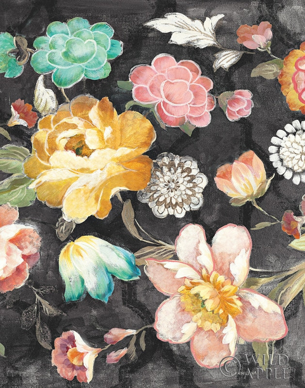 Reproduction of Garden of Delight Black III by Danhui Nai - Wall Decor Art