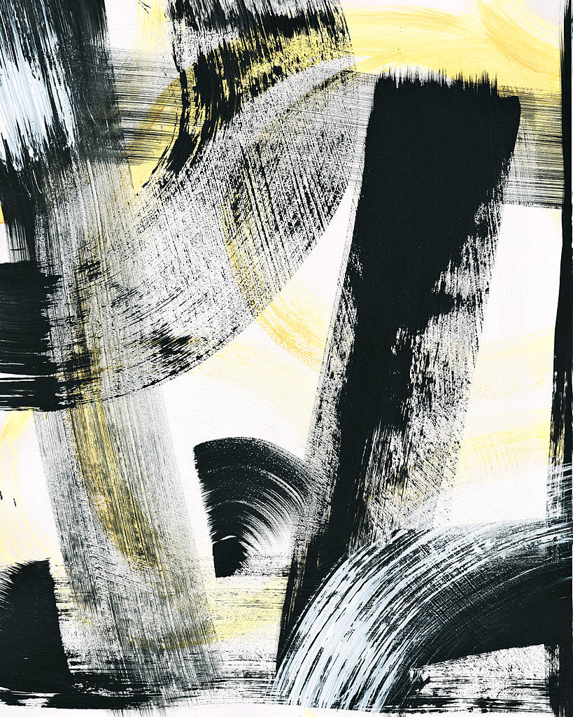 Reproduction of LPs in 33 II Light Yellow by Sue Schlabach - Wall Decor Art