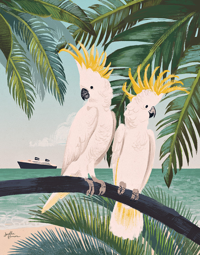 Reproduction of Welcome to Paradise IX by Janelle Penner - Wall Decor Art