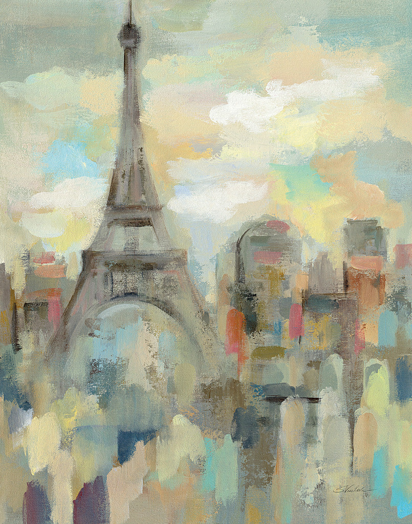 Reproduction of Paris Impression by Silvia Vassileva - Wall Decor Art