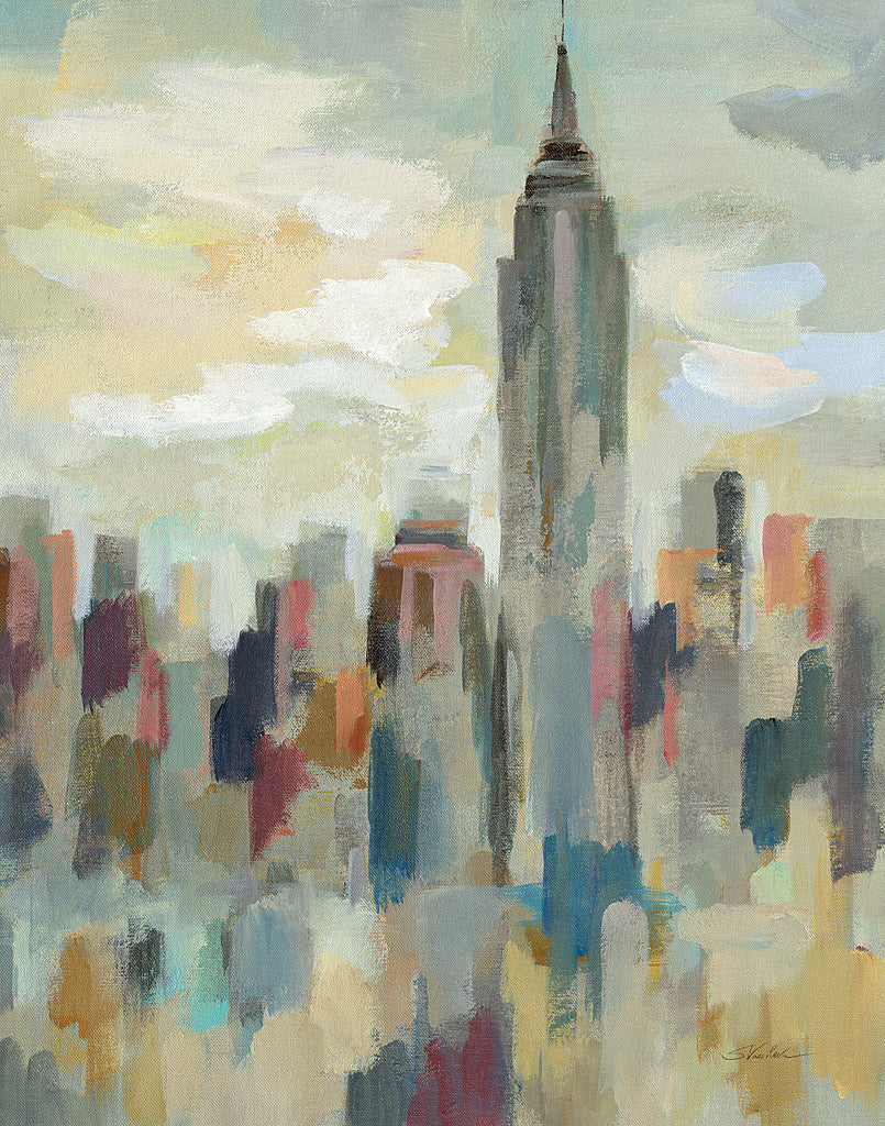 Reproduction of New York Impression by Silvia Vassileva - Wall Decor Art