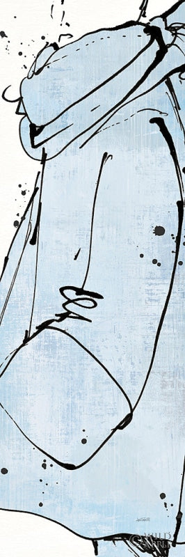 Reproduction of Fashion Strokes VI Pastel by Anne Tavoletti - Wall Decor Art