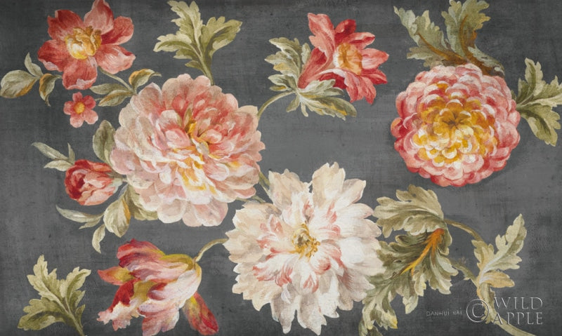 Reproduction of Mixed Floral Charcoal by Danhui Nai - Wall Decor Art