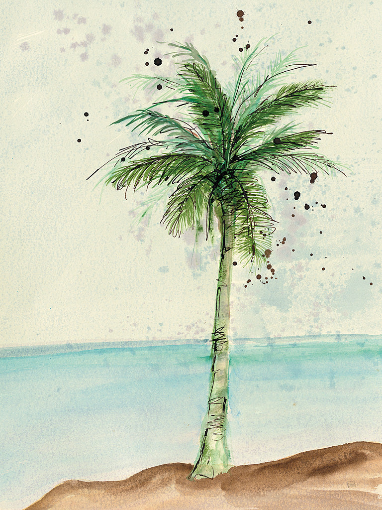 Reproduction of African Oil Palm I by Chris Paschke - Wall Decor Art