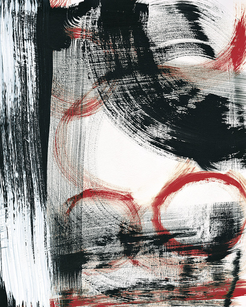 Reproduction of LPs in 33 III Red v2 by Sue Schlabach - Wall Decor Art