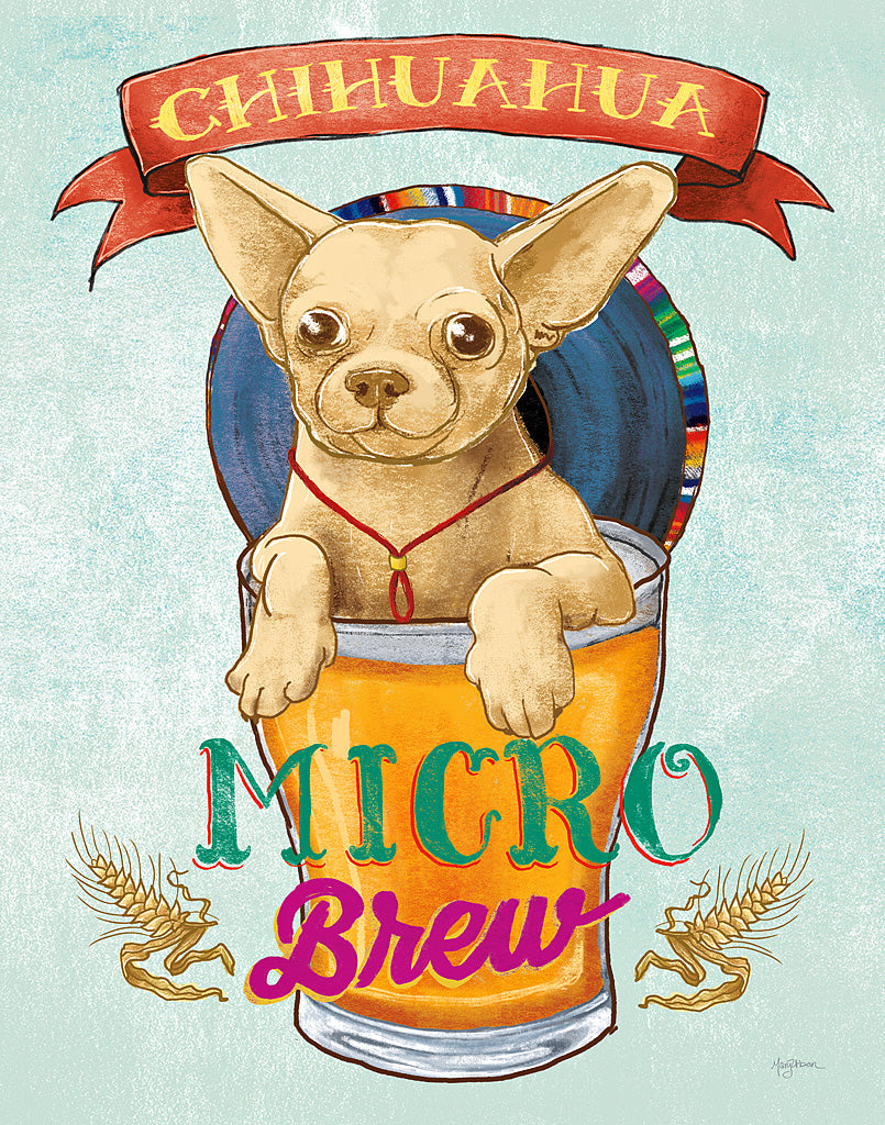 Reproduction of Beer Dogs I by Mary Urban - Wall Decor Art