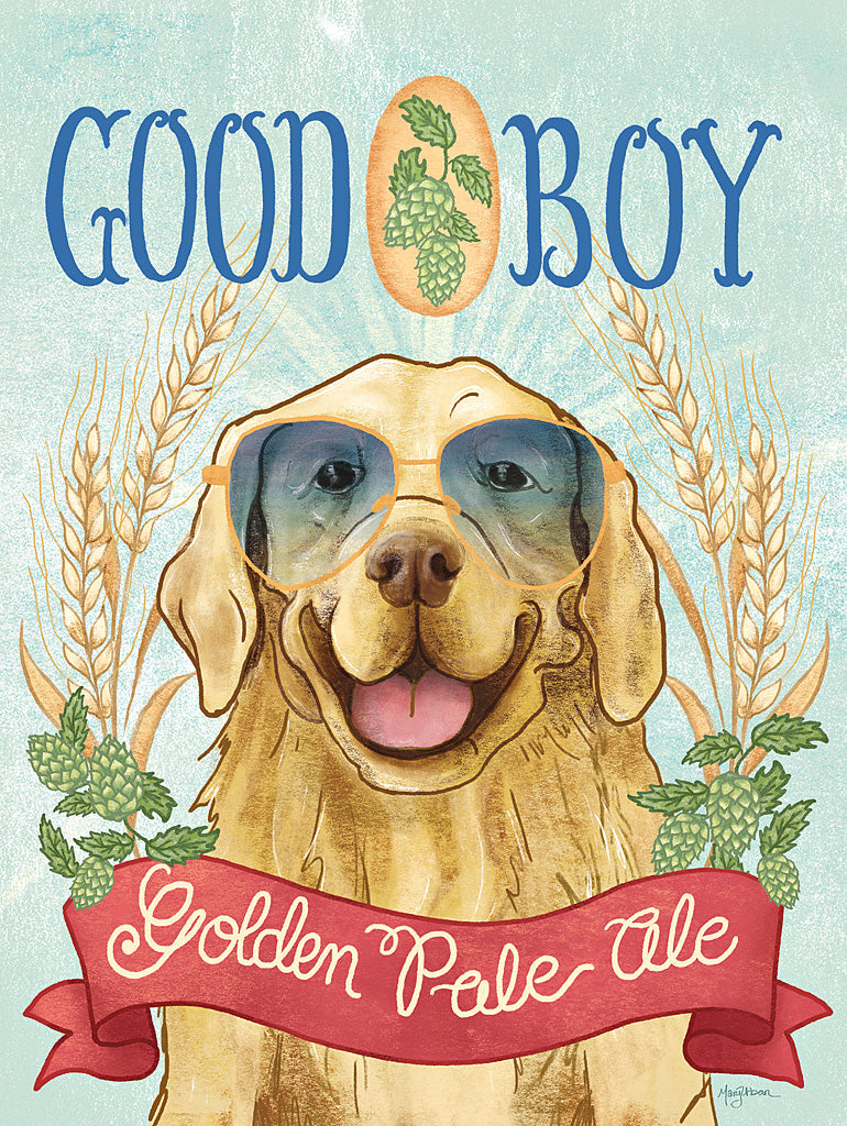 Reproduction of Beer Dogs II by Mary Urban - Wall Decor Art