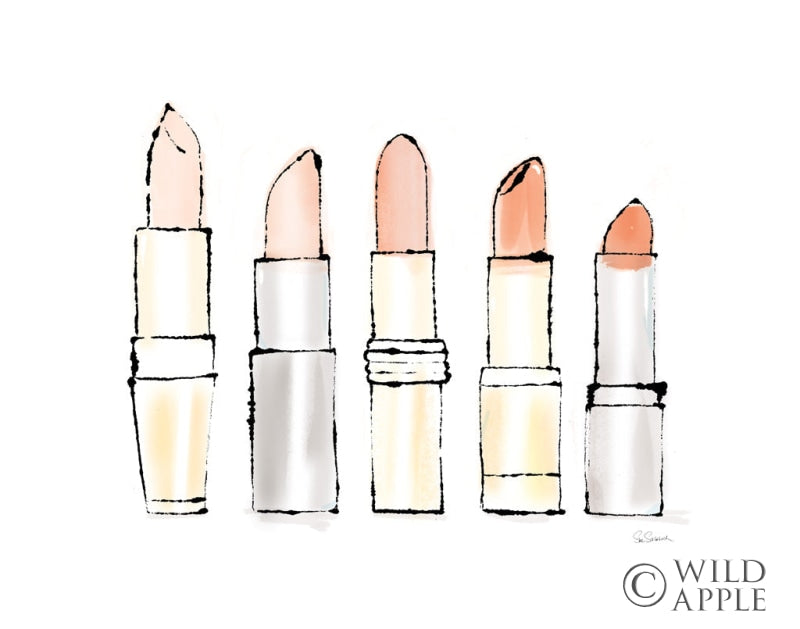 Reproduction of Beauty and Sass Pink II by Sue Schlabach - Wall Decor Art