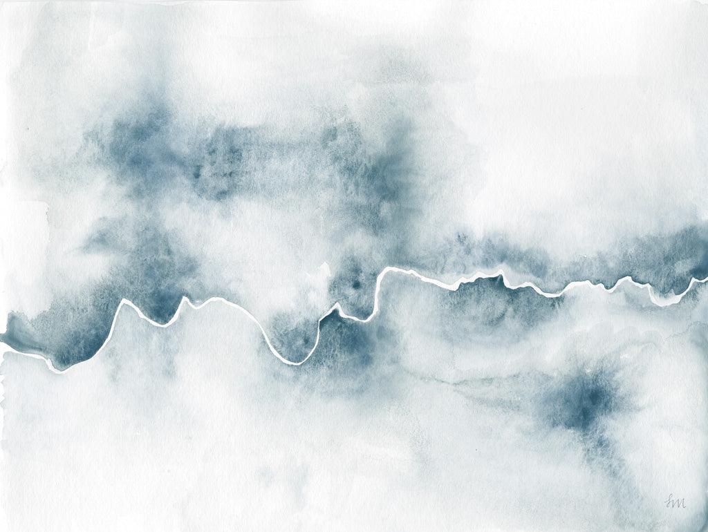 Reproduction of Flow by Laura Marshall - Wall Decor Art