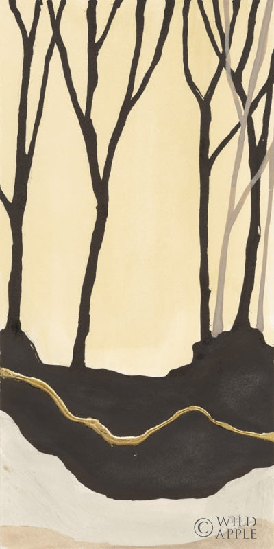 Reproduction of Silhouette II by Chris Paschke - Wall Decor Art