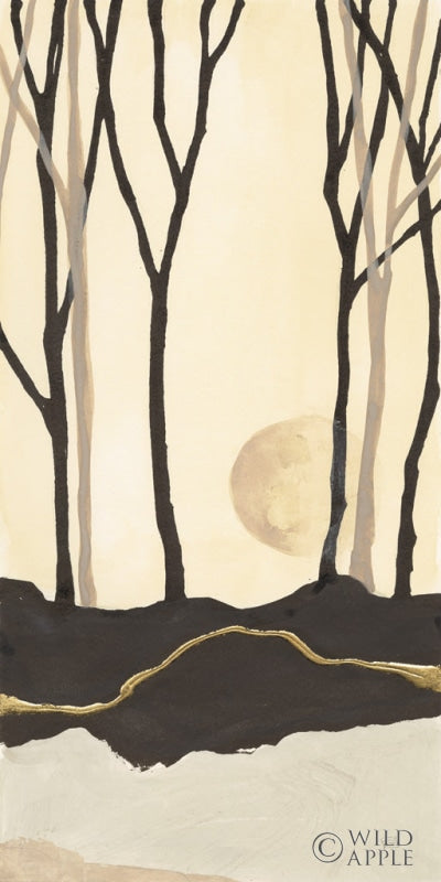 Reproduction of Silhouette III by Chris Paschke - Wall Decor Art