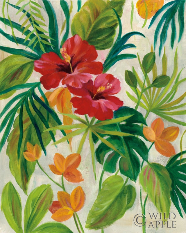 Reproduction of Tropical Jewels II by Silvia Vassileva - Wall Decor Art
