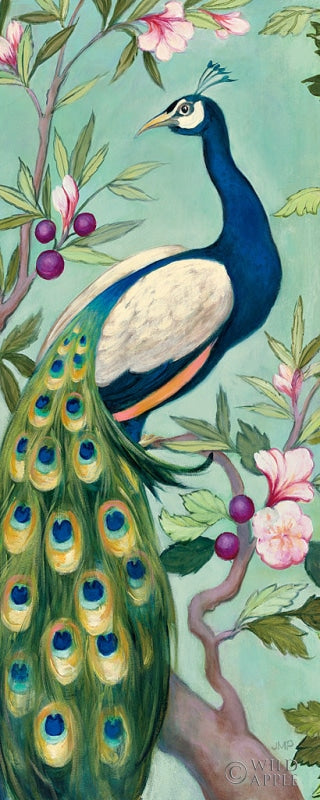 Reproduction of Pretty Peacock II by Julia Purinton - Wall Decor Art
