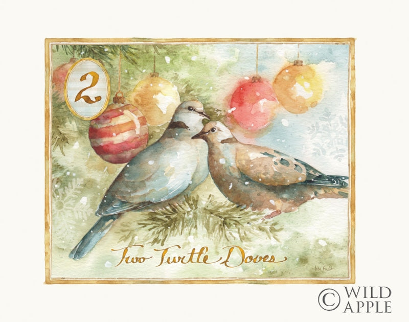 Reproduction of 12 Days of Christmas II by Lisa Audit - Wall Decor Art