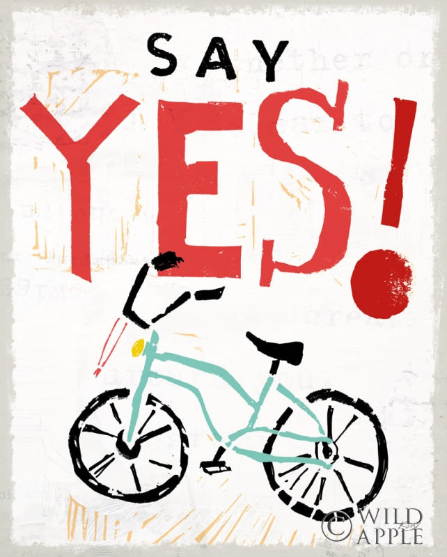 Reproduction of Live to the Fullest V by Kellie Day - Wall Decor Art