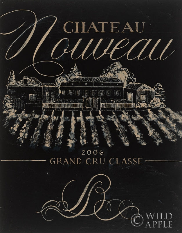 Reproduction of Chateau Nouveau Elements I by Marco Fabiano - Wall Decor Art