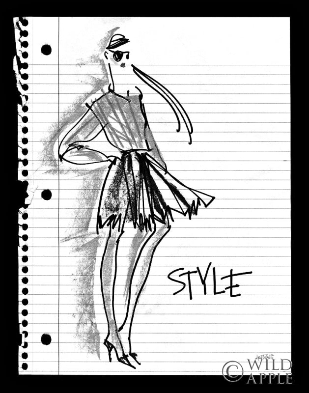 Reproduction of Doodle Style by Anne Tavoletti - Wall Decor Art