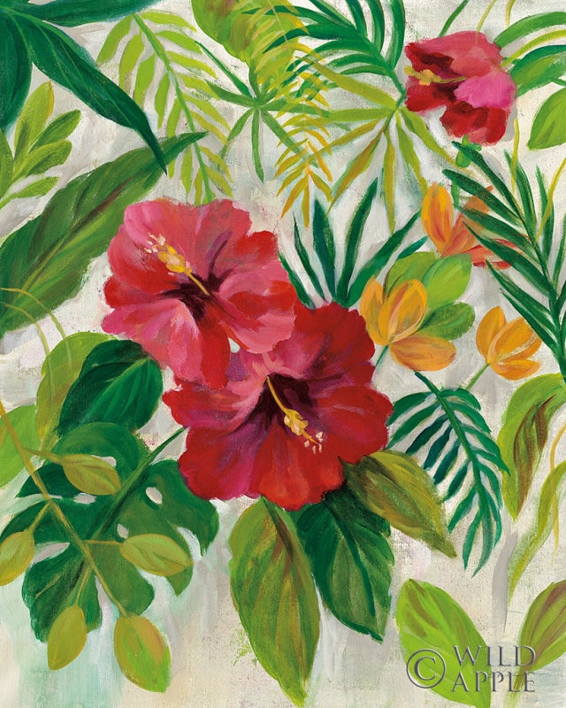 Reproduction of Tropical Jewels I v2 by Silvia Vassileva - Wall Decor Art