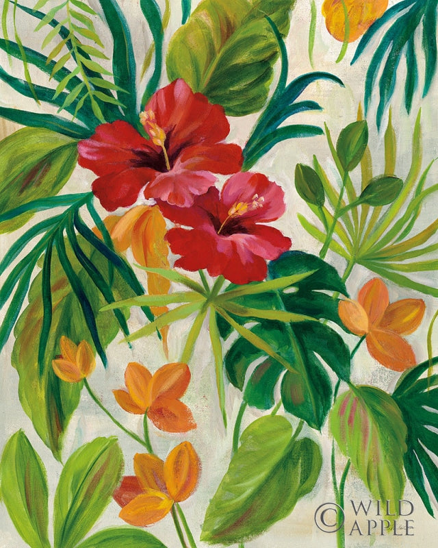 Reproduction of Tropical Jewels II v2 by Silvia Vassileva - Wall Decor Art