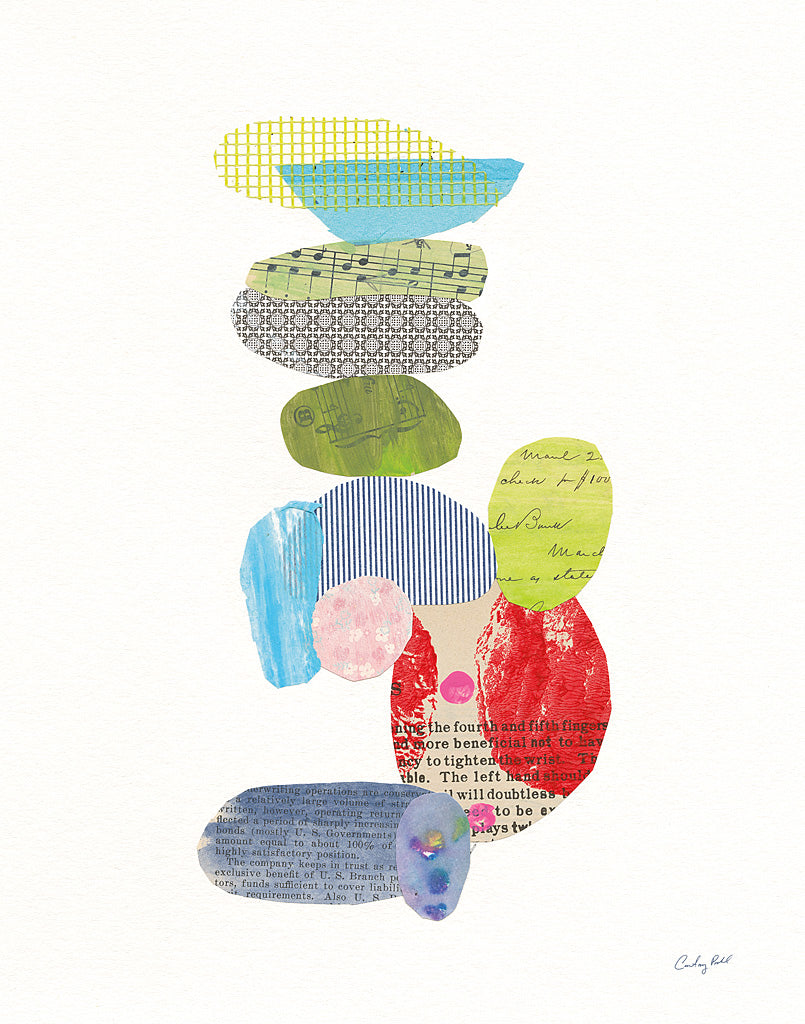 Reproduction of Whimsy III v2 by Courtney Prahl - Wall Decor Art