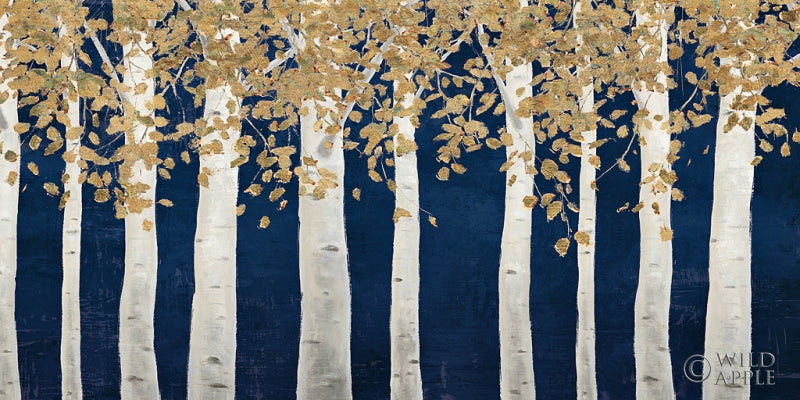 Reproduction of Dream Forest I Indigo by James Wiens - Wall Decor Art