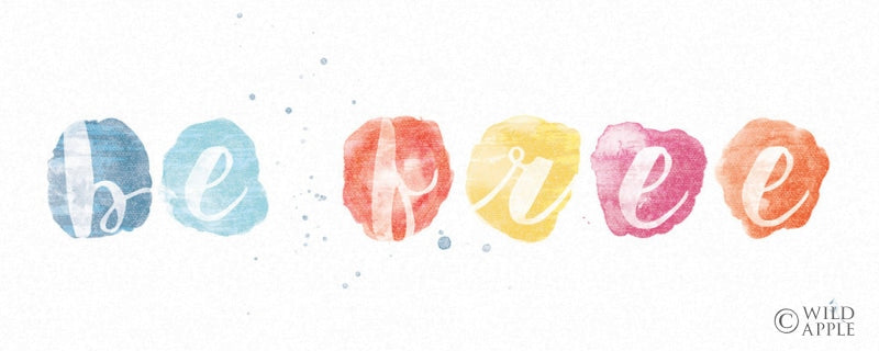 Reproduction of Be Free by Sarah Adams - Wall Decor Art