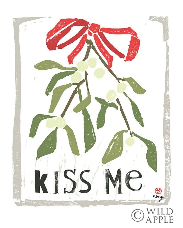 Reproduction of Winter Days I by Kellie Day - Wall Decor Art