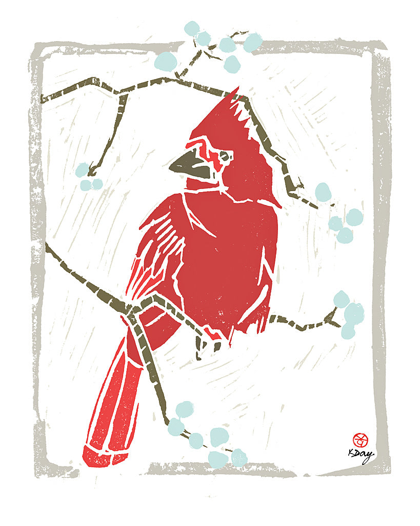 Reproduction of Winter Days IV by Kellie Day - Wall Decor Art