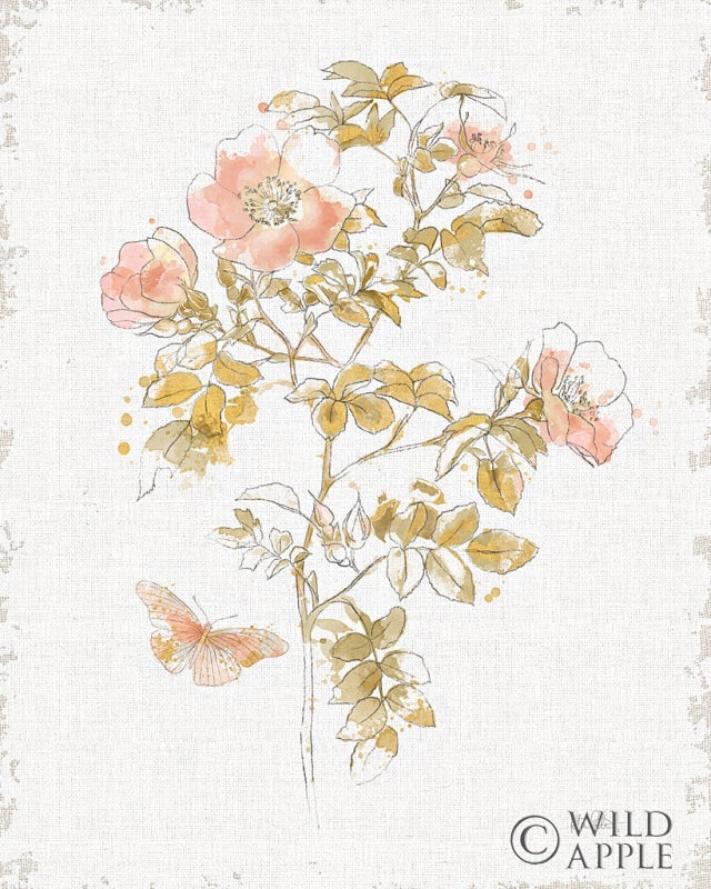 Reproduction of Watery Blooms III by Katie Pertiet - Wall Decor Art