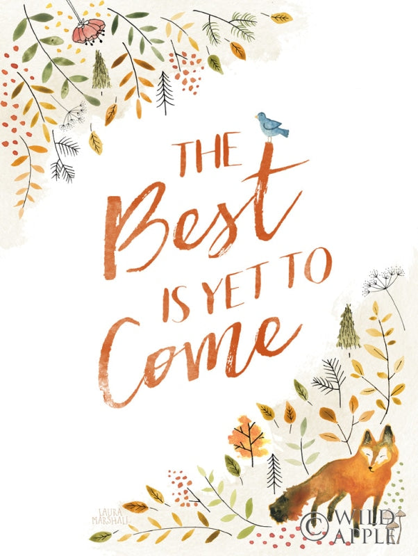 Reproduction of Woodland Whimsy V by Laura Marshall - Wall Decor Art