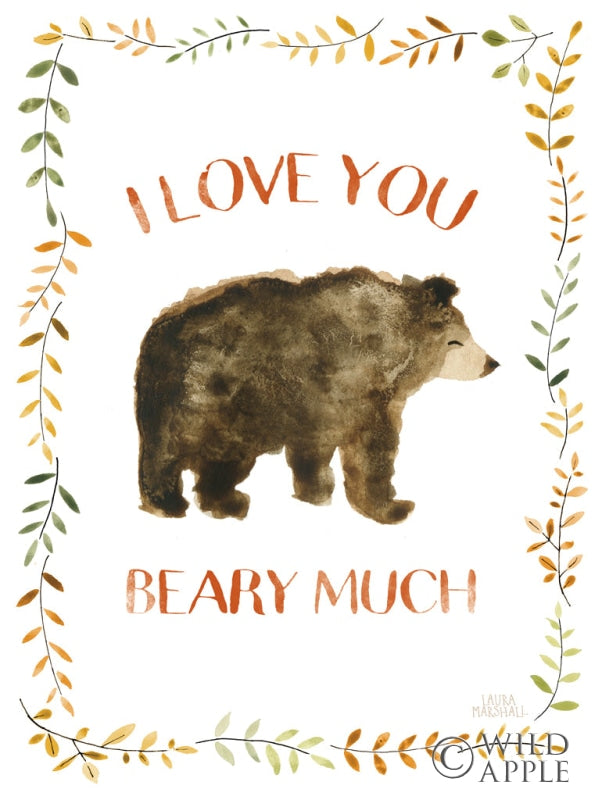 Reproduction of Woodland Whimsy VII by Laura Marshall - Wall Decor Art