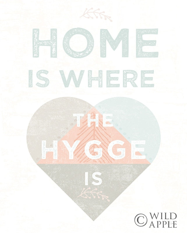 Reproduction of Cozy Hygge I by Sue Schlabach - Wall Decor Art