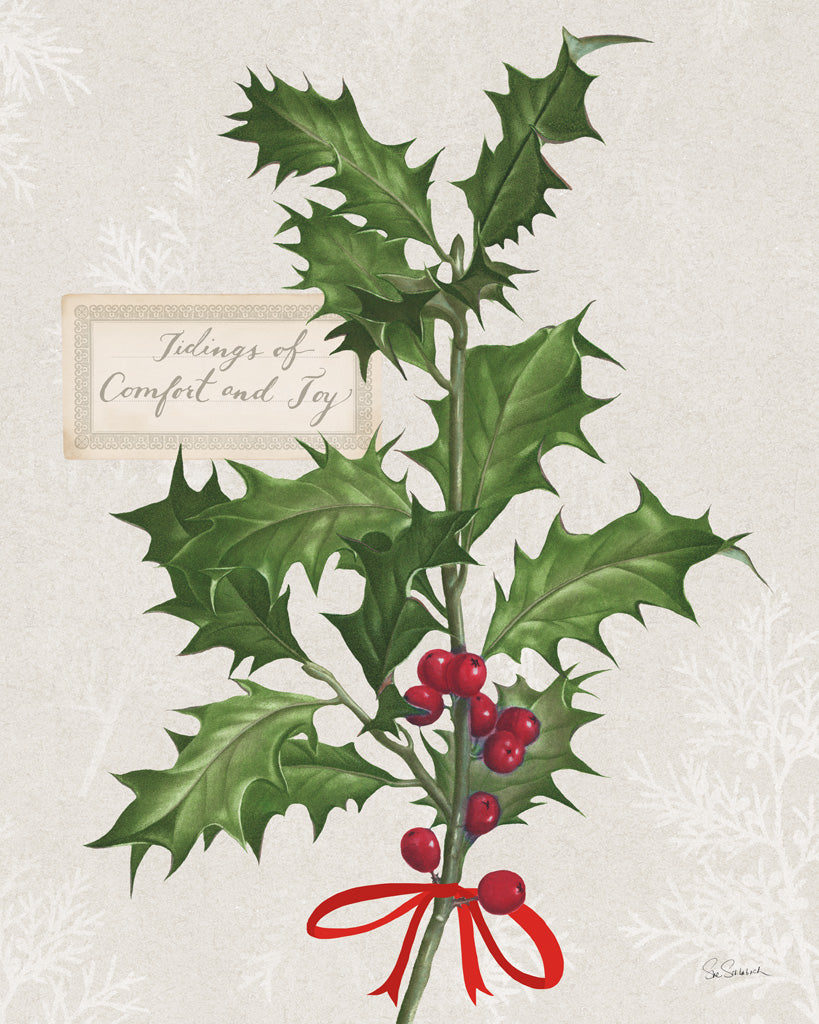 Reproduction of Joyful Tidings VI by Sue Schlabach - Wall Decor Art