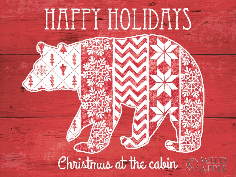 Reproduction of Nordic Holiday II by Beth Grove - Wall Decor Art