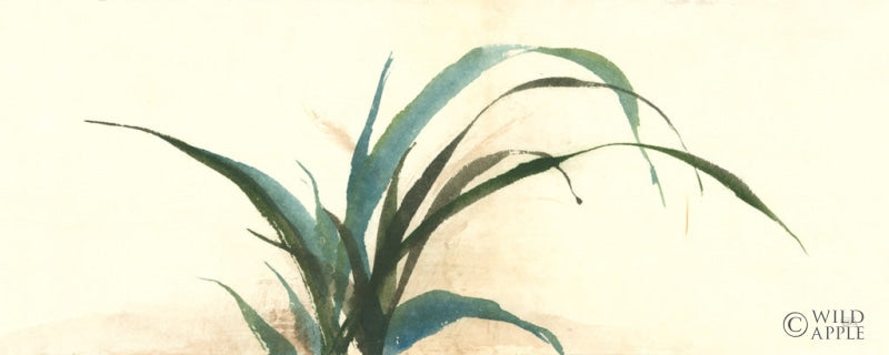 Reproduction of Horizontal Grass I by Chris Paschke - Wall Decor Art