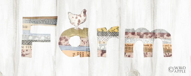 Reproduction of Farm Family IV by Courtney Prahl - Wall Decor Art