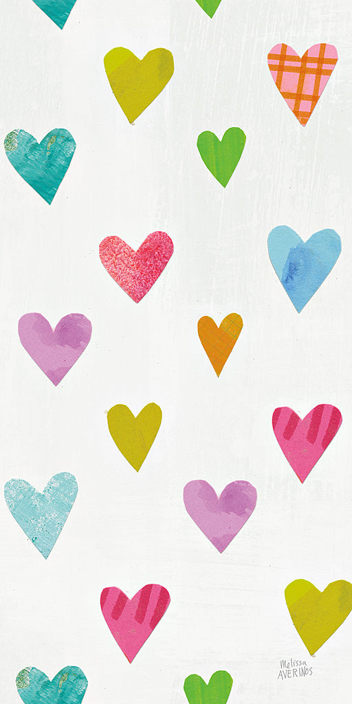 Reproduction of Unicorn Magic Pattern II Crop by Melissa Averinos - Wall Decor Art