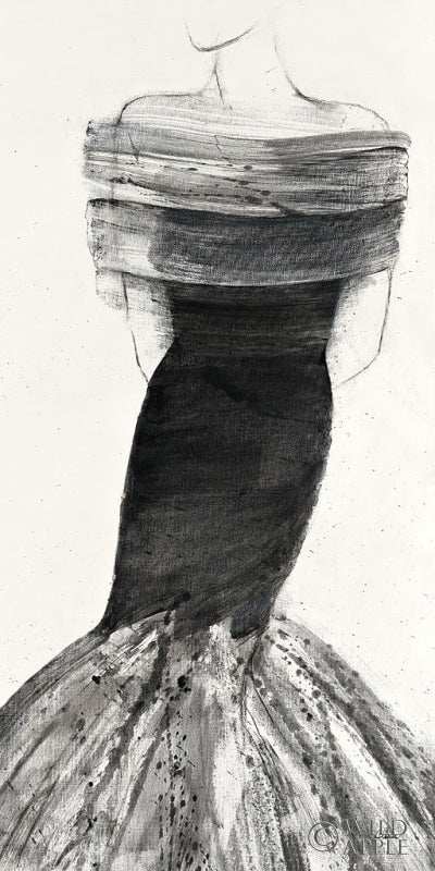 Reproduction of Fashionista IV by Albena Hristova - Wall Decor Art