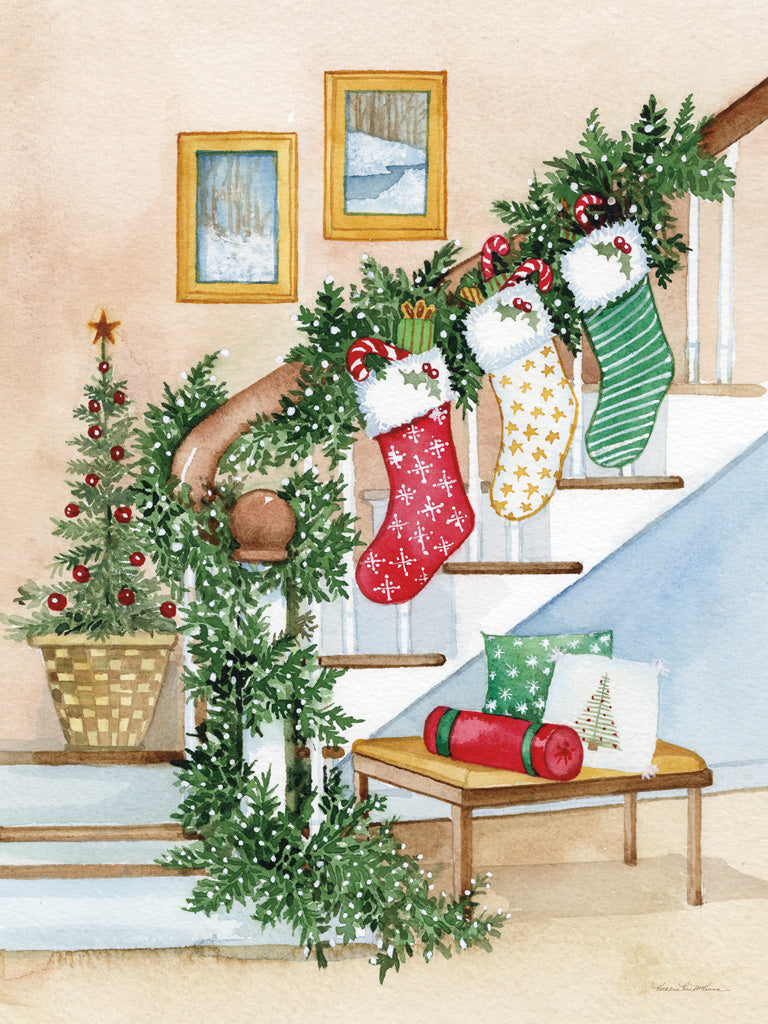 Reproduction of Night Before Christmas II by Kathleen Parr McKenna - Wall Decor Art