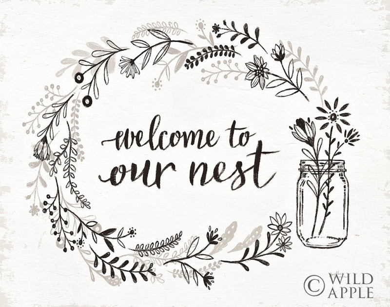 Reproduction of Our Nest I v2 by Janelle Penner - Wall Decor Art