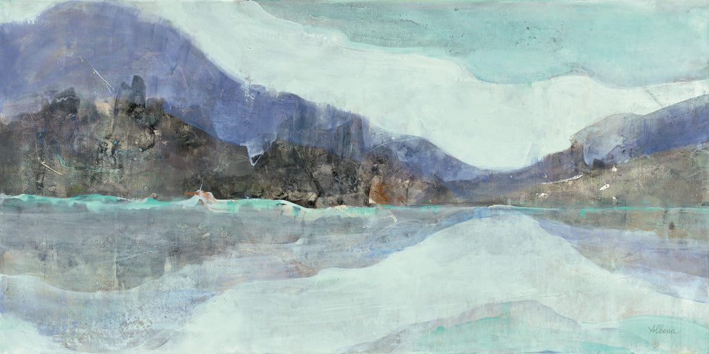 Reproduction of Winter Landscape by Albena Hristova - Wall Decor Art