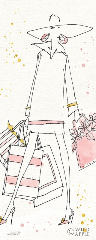 Reproduction of Fashion Feet VI by Anne Tavoletti - Wall Decor Art