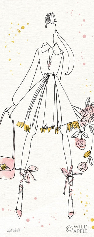 Reproduction of Fashion Feet VIII by Anne Tavoletti - Wall Decor Art