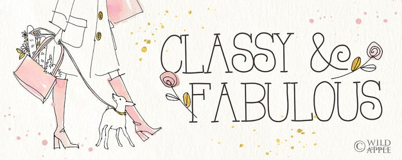 Reproduction of Fashion Feet IX by Anne Tavoletti - Wall Decor Art