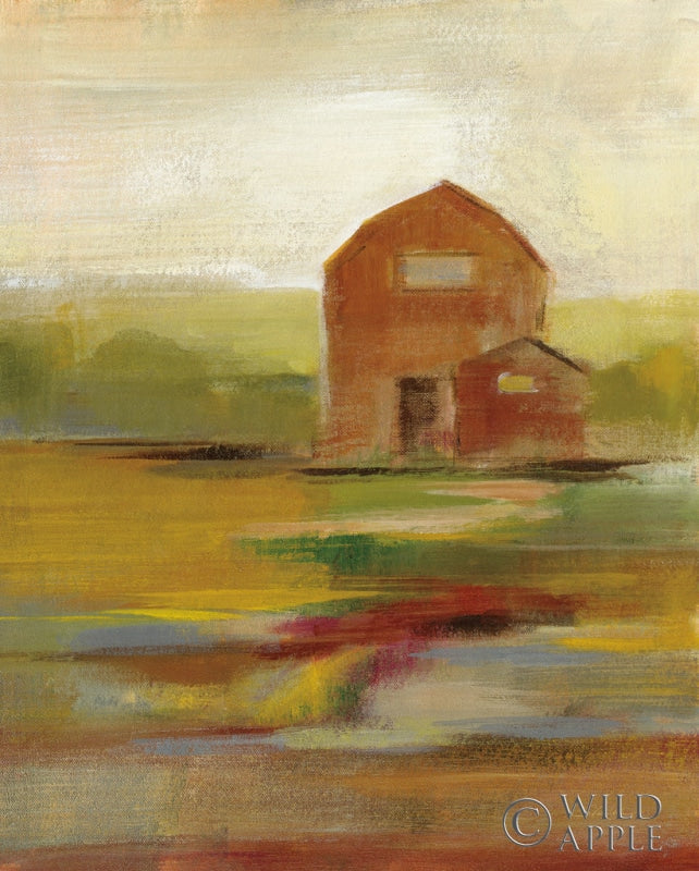 Reproduction of Hillside Barn II v2 by Silvia Vassileva - Wall Decor Art