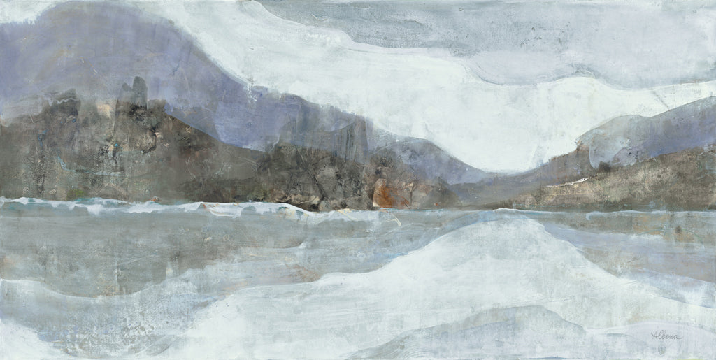 Reproduction of Light Winter Landscape by Albena Hristova - Wall Decor Art