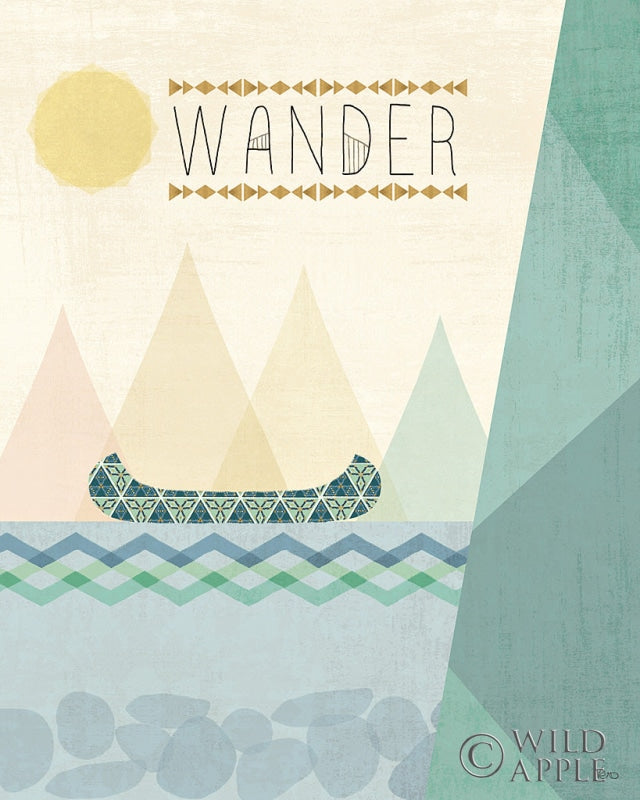 Reproduction of Outdoor Geo III by Veronique Charron - Wall Decor Art