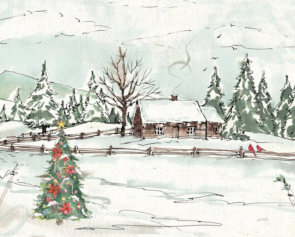 Reproduction of Seasonal Charm X Crop by Anne Tavoletti - Wall Decor Art