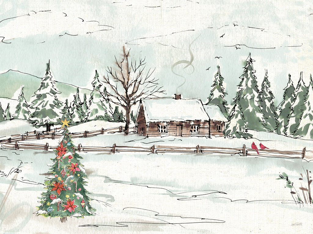 Reproduction of Seasonal Charm X Crop by Anne Tavoletti - Wall Decor Art