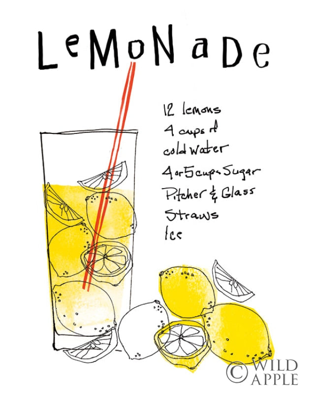 Reproduction of Afternoon Delight I by Wild Apple Portfolio - Wall Decor Art